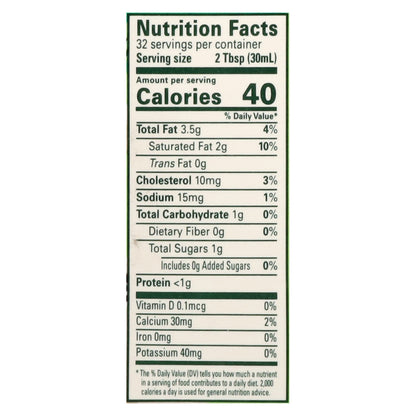 Organic Valley Organic Half & Half 1 qt