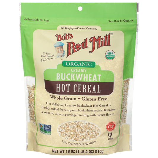 Bob's Red Mill Organic Creamy Buckwheat Hot Cereal 18 oz
