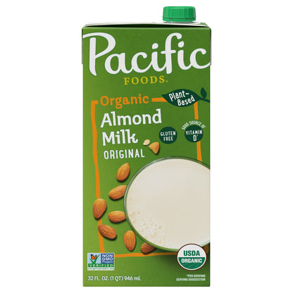 Pacific Foods Organic Plant-Based Original Almond Milk 32 fl oz