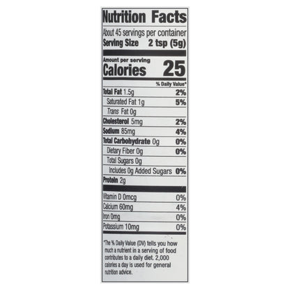 Cadia Everyday Parmesan Grated Parmesan 8 oz