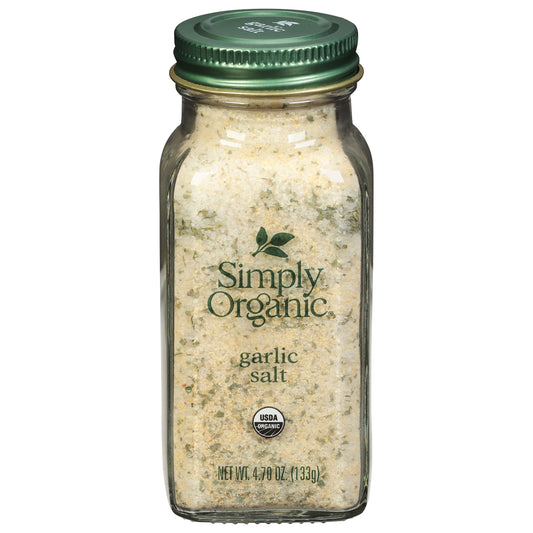Simply Organic Garlic Salt 4.70 oz