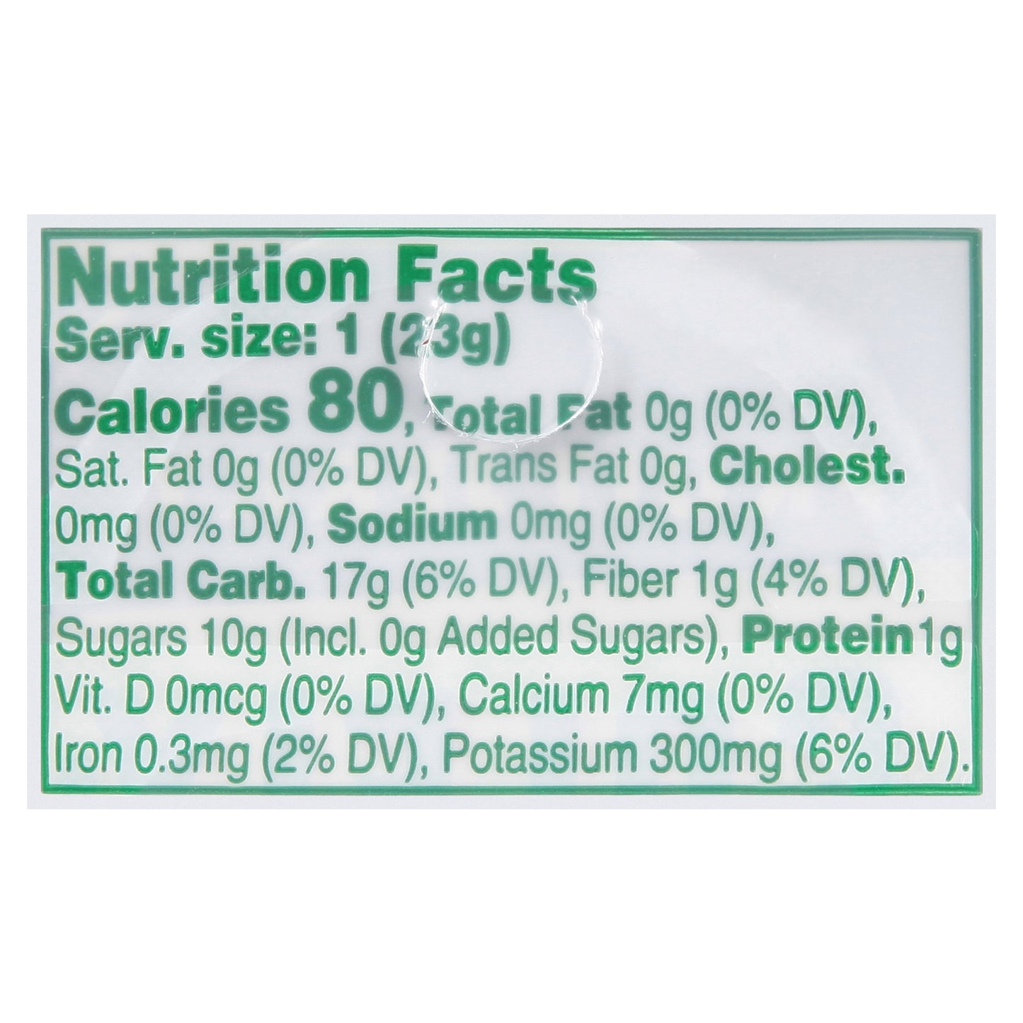 Solely Organic Banana with Cacao Fruit Jerky 0.8 oz