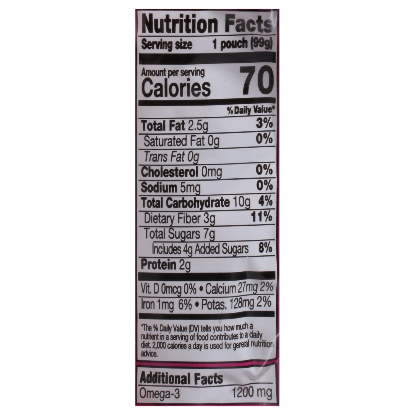 Mamma Chia Squeeze Organic Strawberry Banana Vitality Snack 3.5 oz