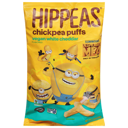 Hippeas Vegan White Cheddar Chickpea Puffs 4 oz