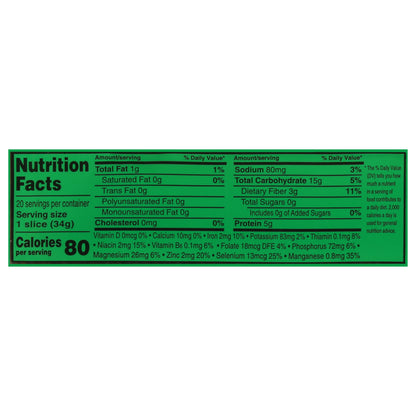 Food for Life Ezekiel 4:9 Flourless Sprouted Grain Sesame Bread 24 oz