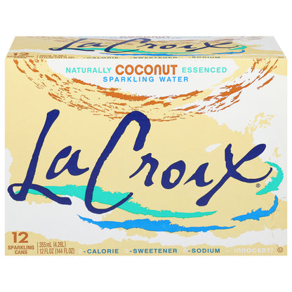 LaCroix Coconut Sparkling Water 12 - 12 fl oz Cans