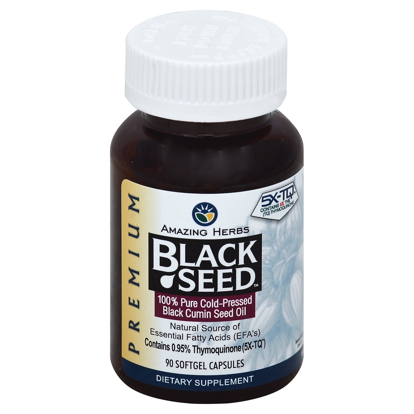 Amazing Herbs Black Cumin Seed Oil 90 ea