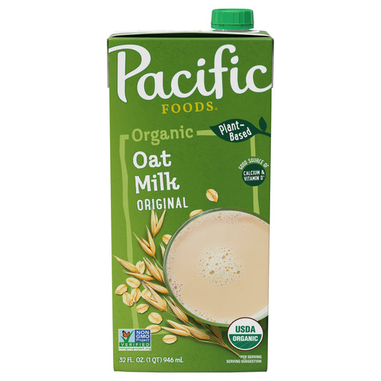 Pacific Foods Organic Plant-Based Original Oat Milk 32 fl oz