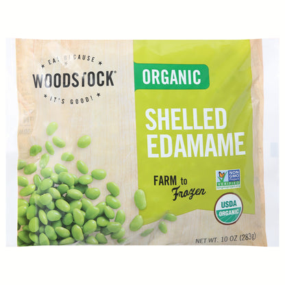 Woodstock Organic Shelled Edamame 10 oz
