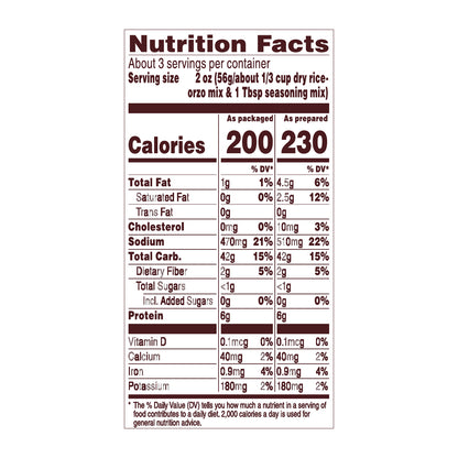 Near East Rice Pilaf Mix Wild Mushroom & Herb 6.3 Oz