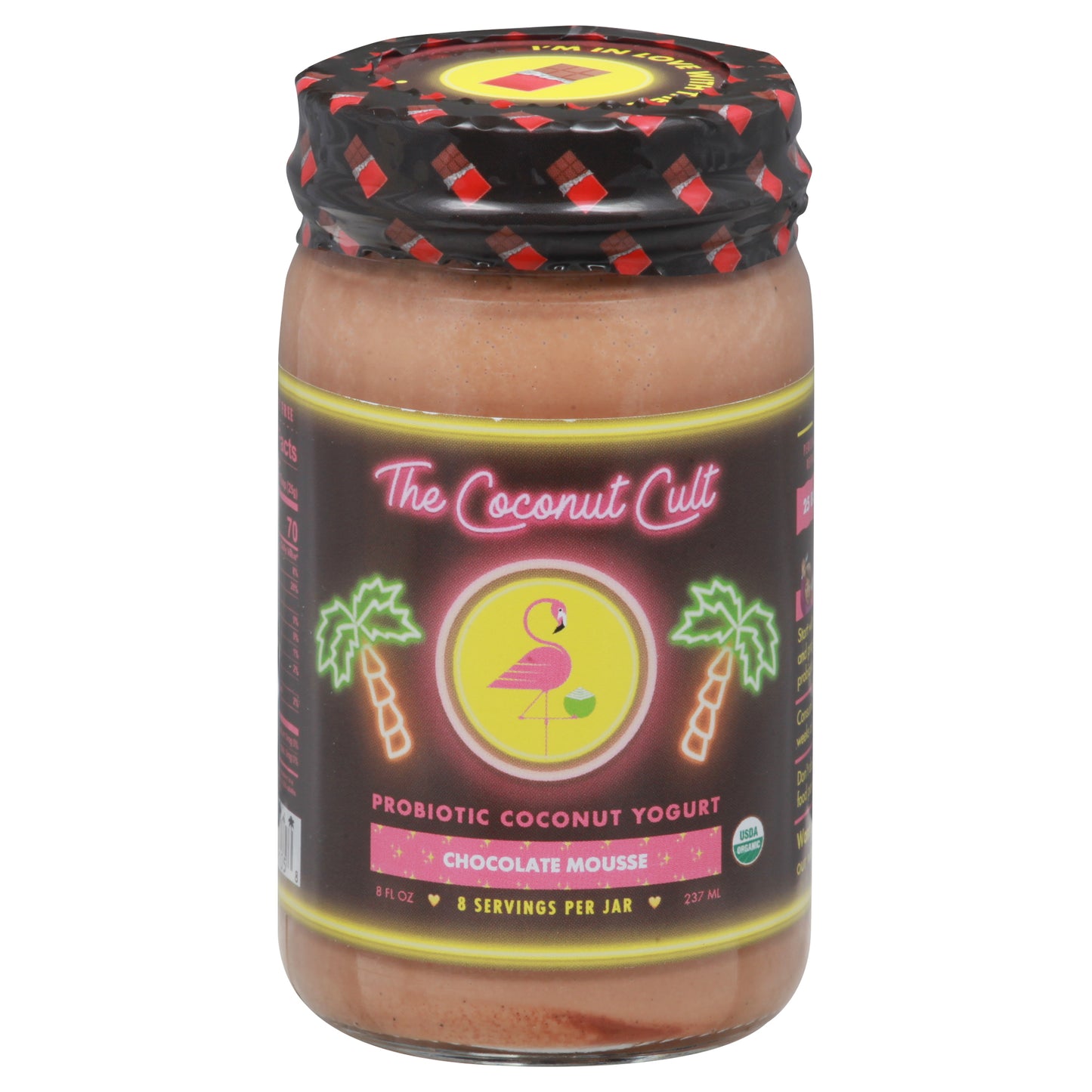 The Coconut Cult Probiotic Chocolate Mousse Coconut Yogurt 8 fl oz