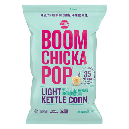 Angie's BOOMCHICKAPOP Light Kettle Corn Popcorn, 5 oz.