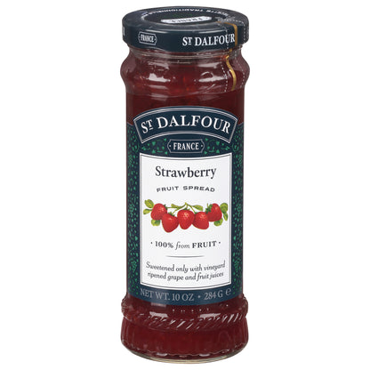 St Dalfour Strawberry Fruit Spread 10 oz