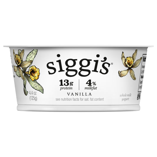 siggi’s Icelandic Skyr Whole Milk Yogurt, Vanilla