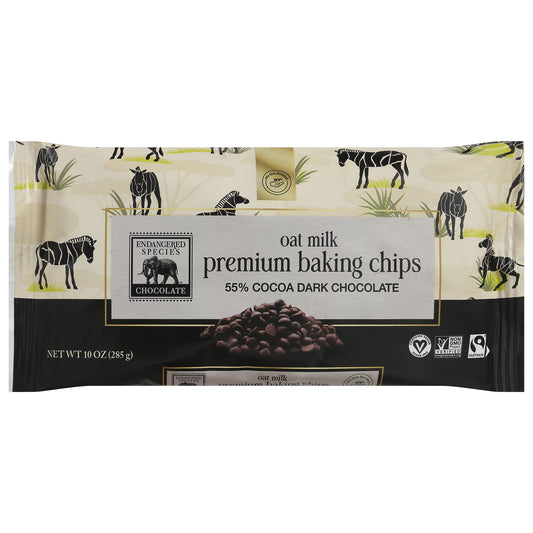 Endangered Species Premium Oat Milk Baking Chips 10 oz