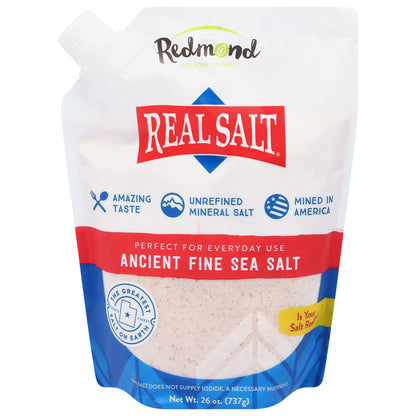 Redmond Real Salt Ancient Fine Sea Salt 26 oz