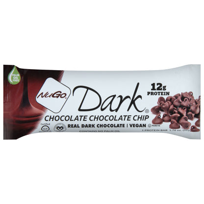 NuGo Dark Chocolate Chocolate Chip Protein Bar 1.76 oz