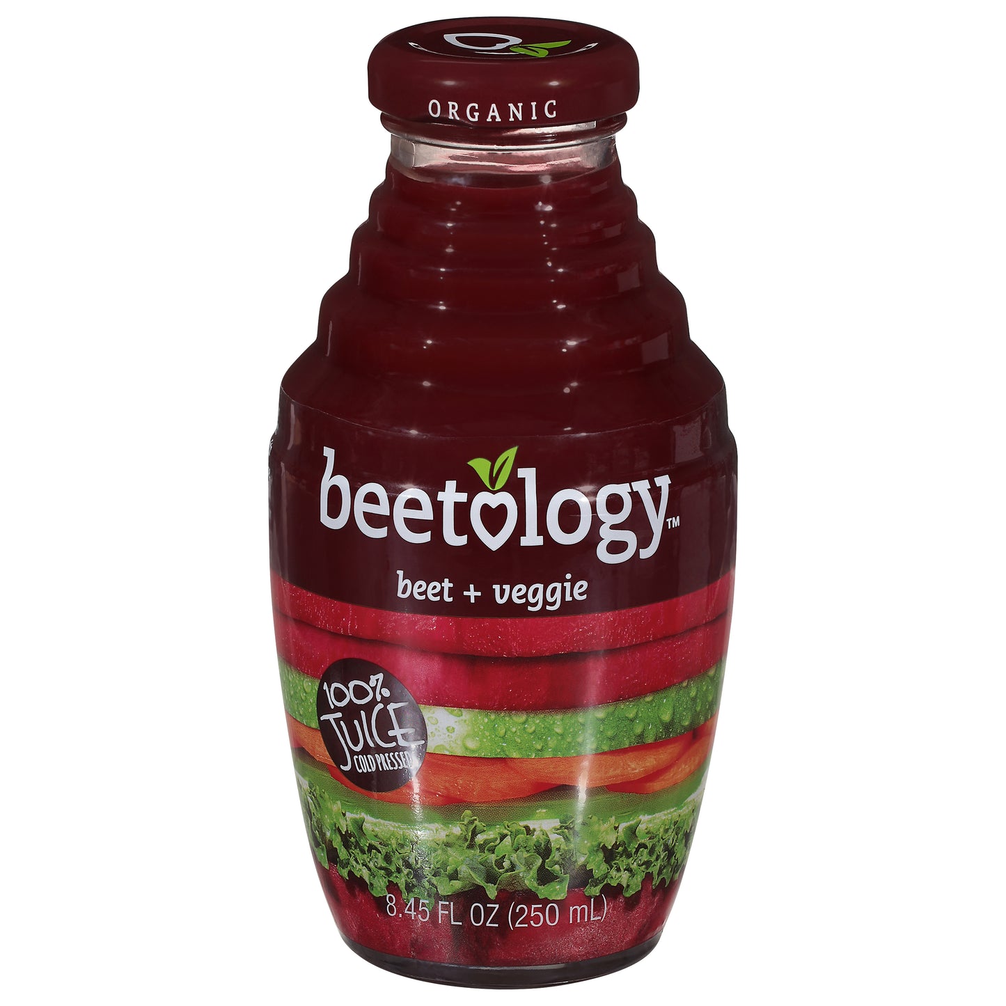 Beetology Organic Beet + Veggie 100% Juice 8.45 fl oz