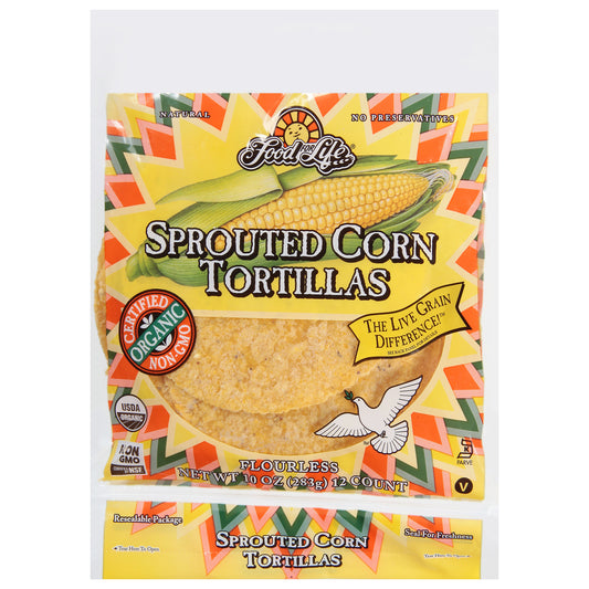 Food For Life Sprouted Corn Tortillas 12 ea