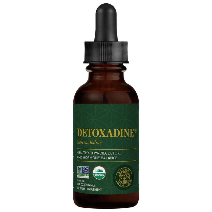 Global Healing Detoxadine, Certified Organic Nascent Iodine