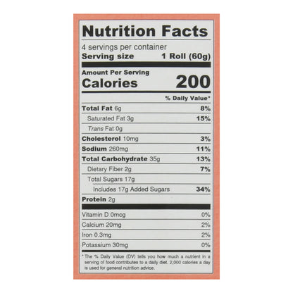 Katz Gluten Free Cinnamon Rolls 4 ea