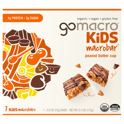 Peanut Butter Cup Kids MacroBar 7ct Multipack