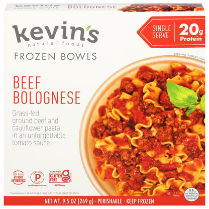 Kevin's Natural Foods Beef Bolognese 9.5 oz