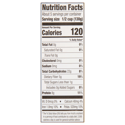 Westbrae Natural No Salt Added Organic Black Beans 25 oz