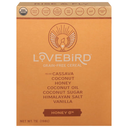 Lovebird Grain-Free Honey Cereal 7 oz