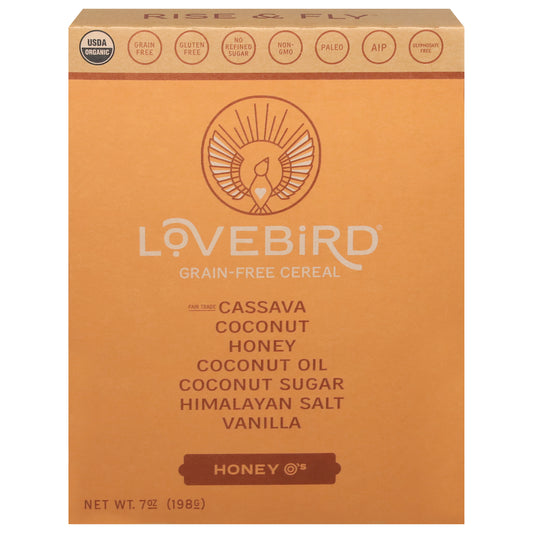 Lovebird Grain-Free Honey Cereal 7 oz