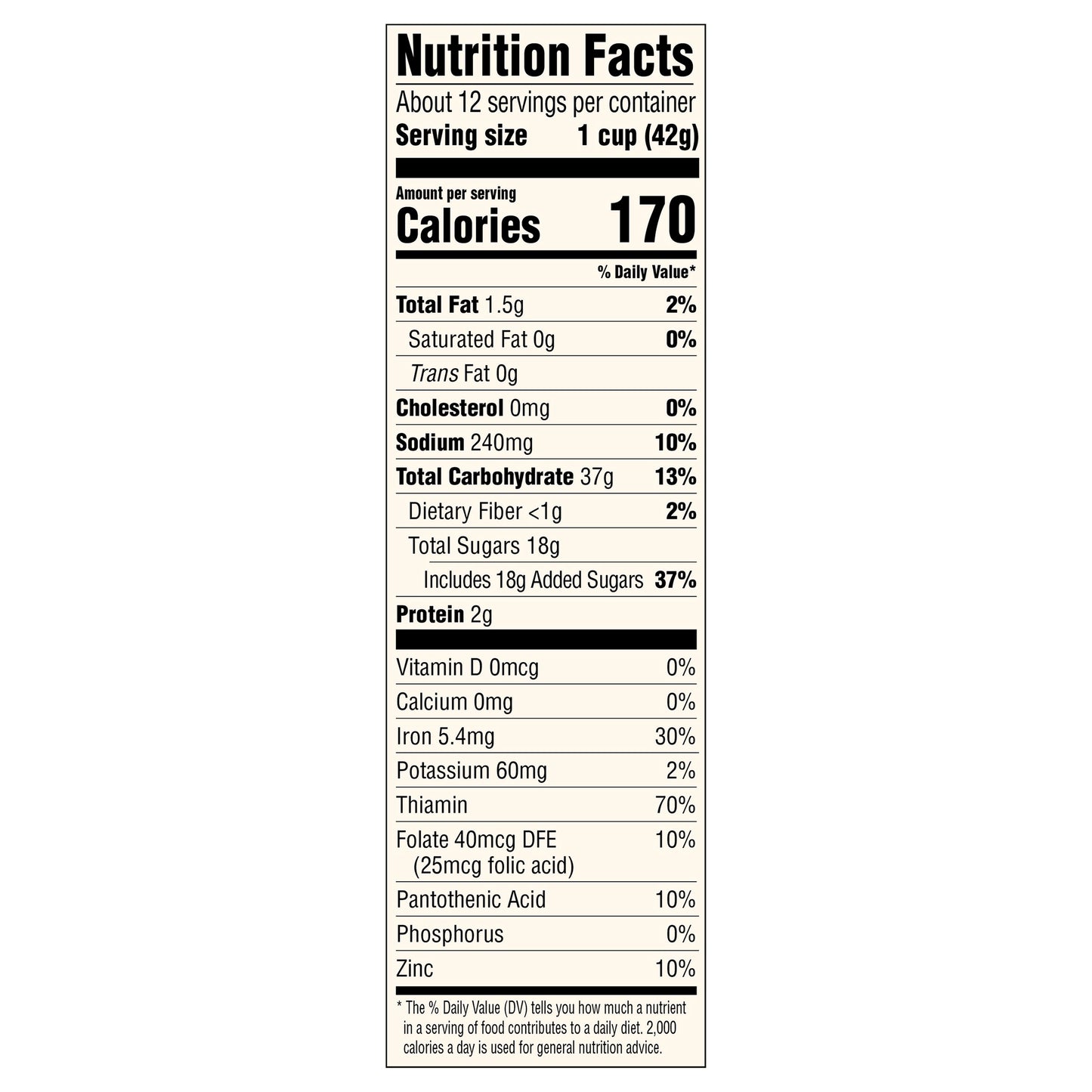 Mom's Best Crispy Cocoa Rice Cereal Family Size 17.5 oz