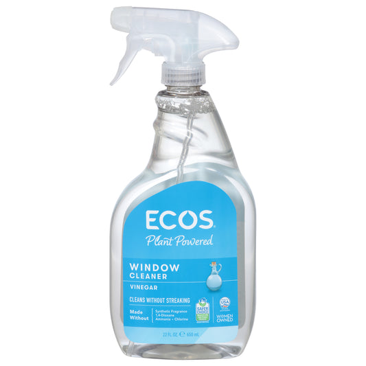 Ecos Plant Powered Vinegar Window Cleaner 22 fl oz