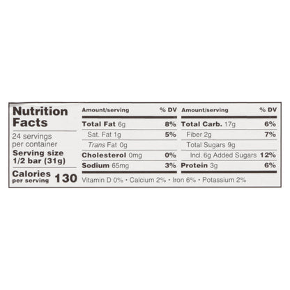 Kate's Real Food Gluten Free Peanut Butter Dark Chocolate Bar 2.2 oz