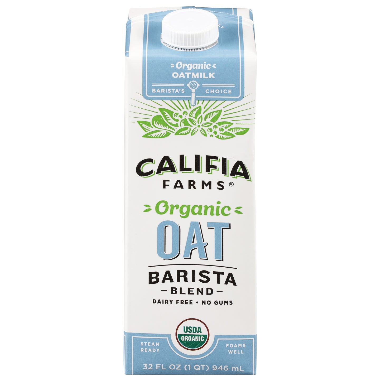 Califia Farms Organic Barista Blend Oatmilk 32 fl oz