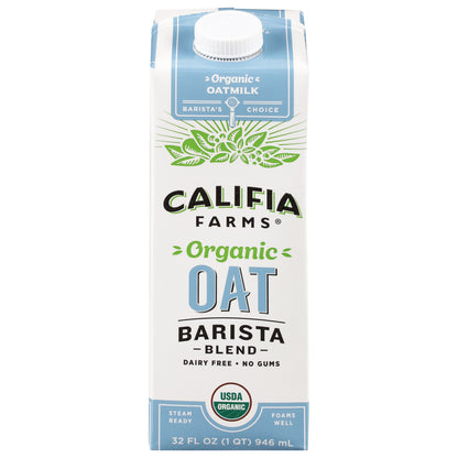 Califia Farms Organic Barista Blend Oatmilk 32 fl oz