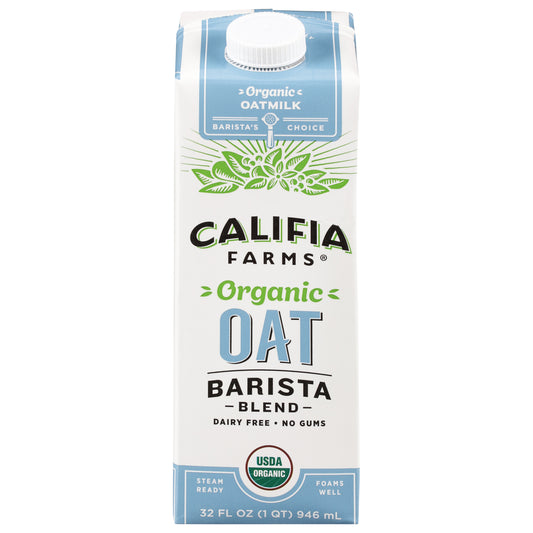 Califia Farms Organic Barista Blend Oatmilk 32 fl oz