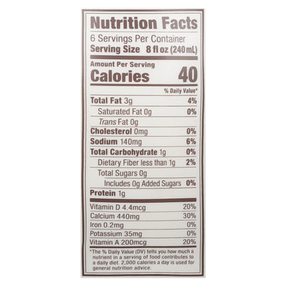 Califia Farms Unsweetened Vanilla Almondmilk 48 fl oz