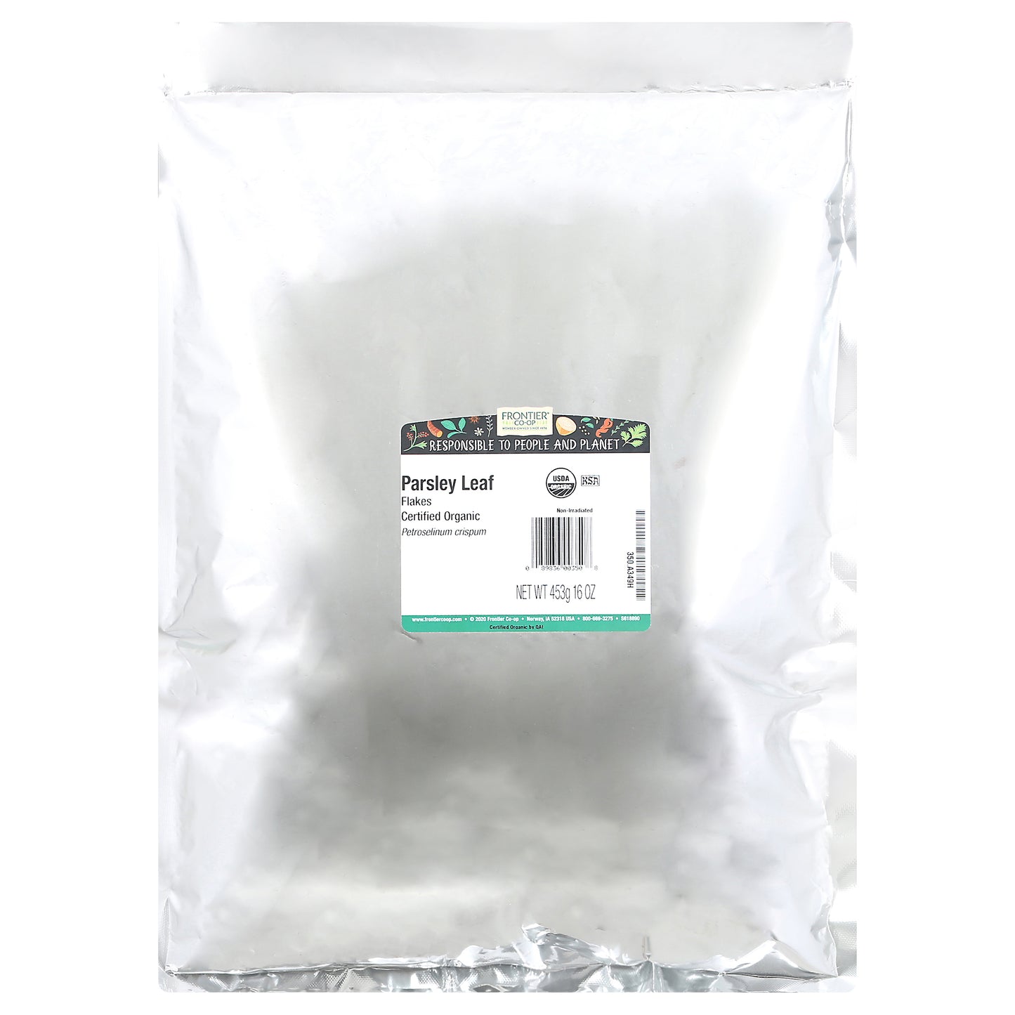 Frontier Co-Op Parsley Leaf Flakes 453 g Bag