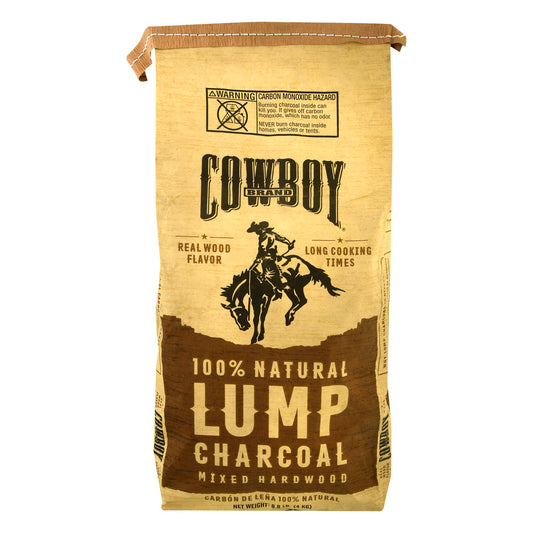 Cowboy 100% Natural Mixed Hardwood Lump Charcoal 8.8 lb