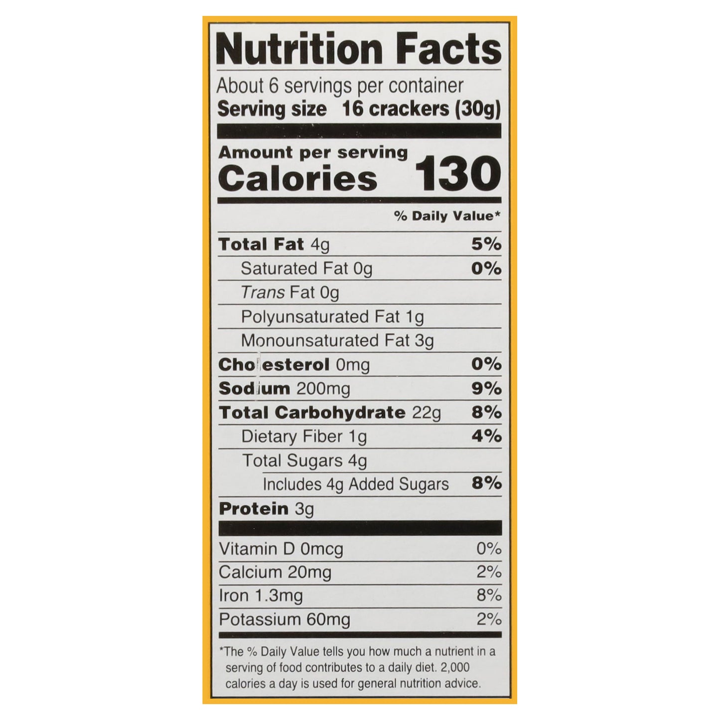 Back to Nature Crispy Wheat Crackers 6.5 oz