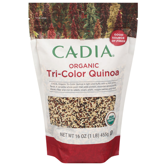 Cadia Organic Tri-Color Quinoa 16 oz