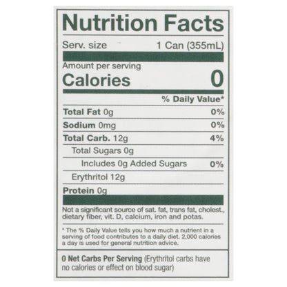 Reed's Zero Sugar Real Original Ginger Ale 4 - 12 fl oz Cans