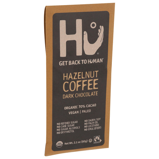 Hu Kitchen, Organic Dark Chocolate Hazelnut Coffee Bar, 2.1 Oz