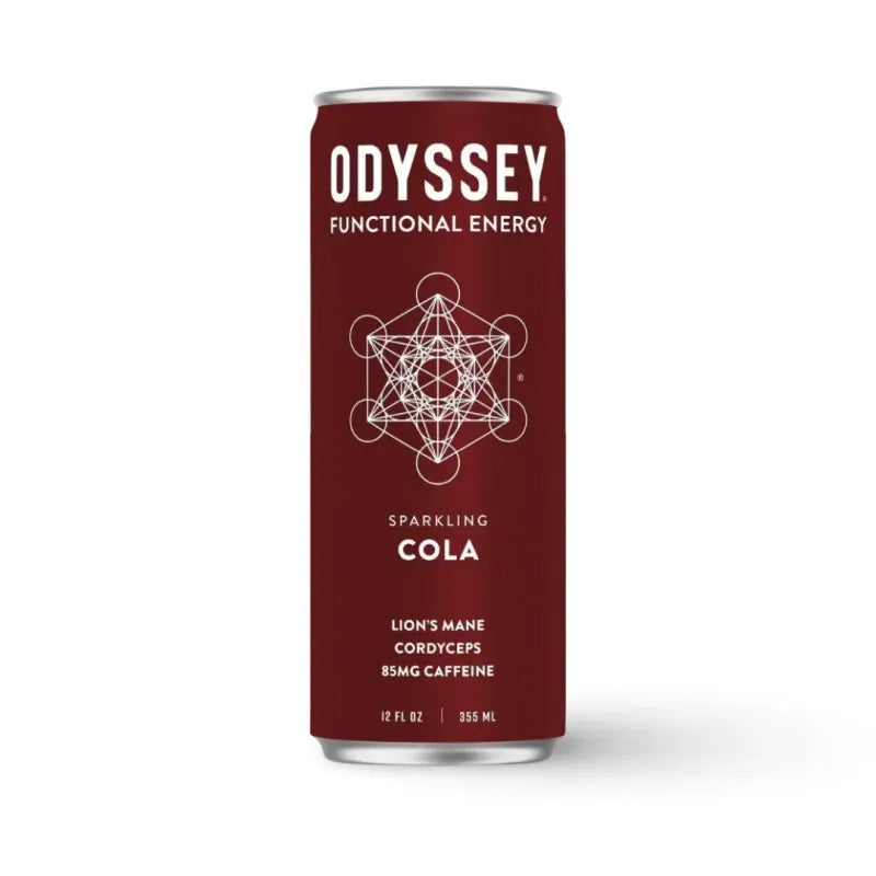 Odyssey Elixir Sparkling Cola 12 oz Can