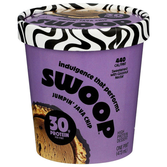 Swoop High Protein Jumpin' Java Chip Frozen Dairy Dessert - 1pt