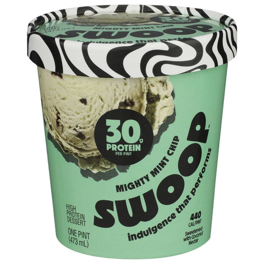 Swoop High Protein Mighty Mint Chip Frozen Dairy Dessert - 1pt