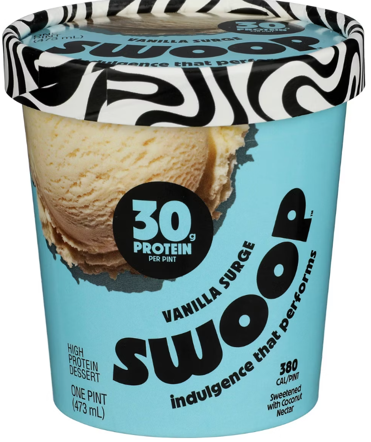 Swoop Crème Glacée High Protein Vanilla Surge - 1pt