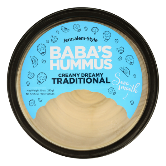 Baba's Creamy Dreamy Traditional Hummus