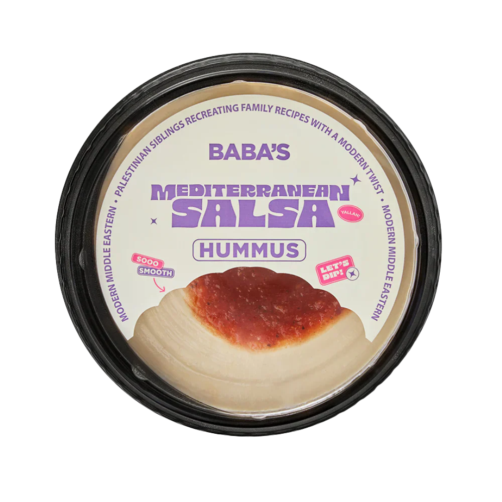 Baba's Mediterranean Salsasita Hummus