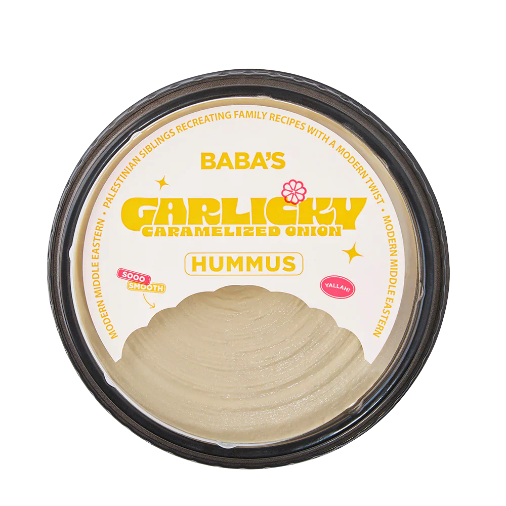 Baba's Garlicky Caramelized Onion Hummus